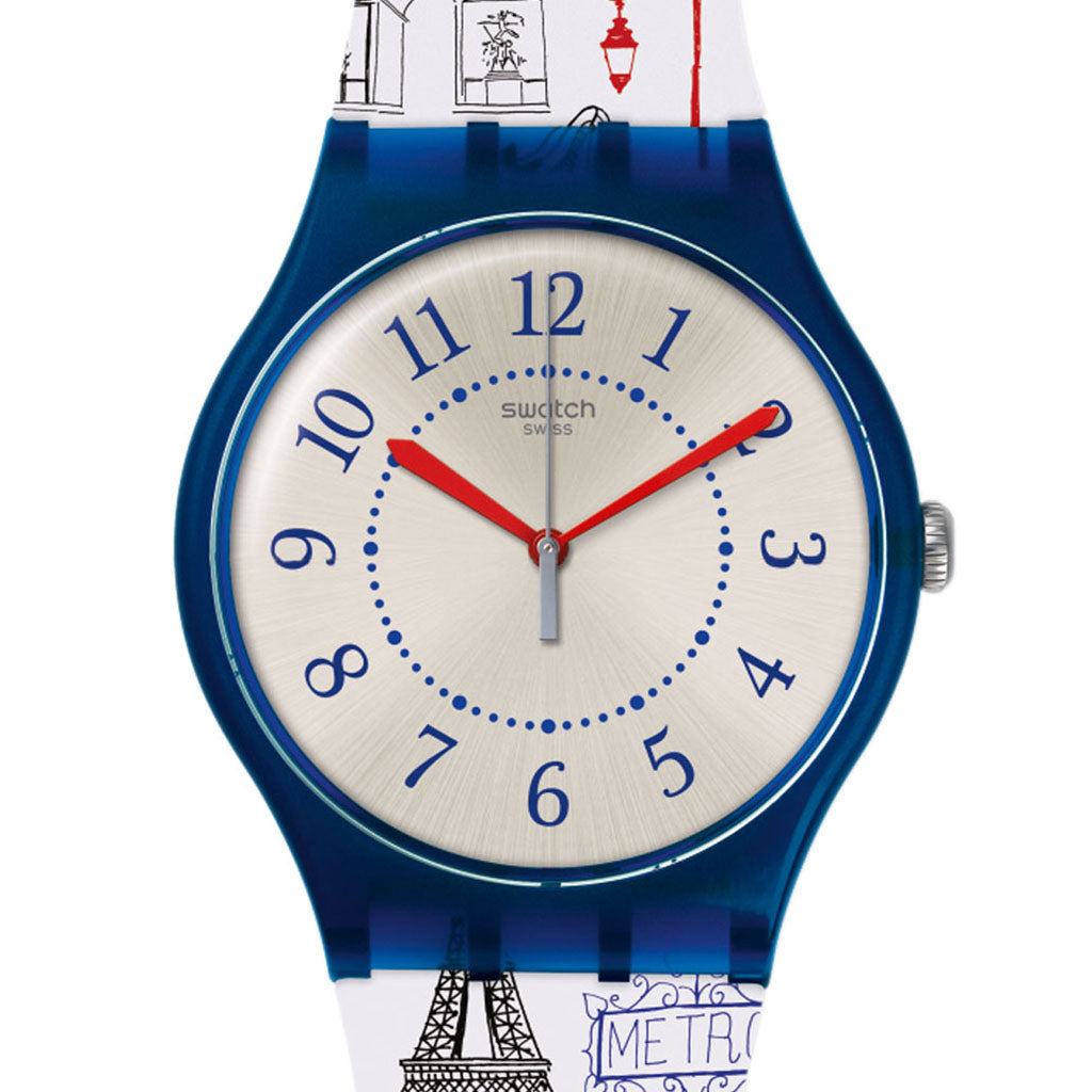 Swatch New Gent BISOUS DE PARIS / Destination Special 2016 Paris SUOZ233