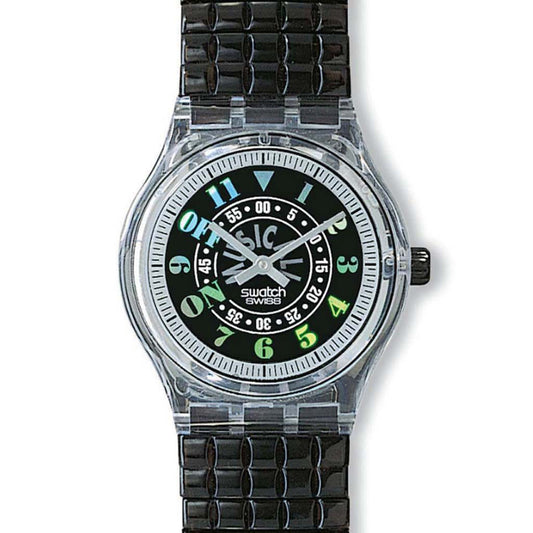 Swatch Musicall Black Awake SLN102