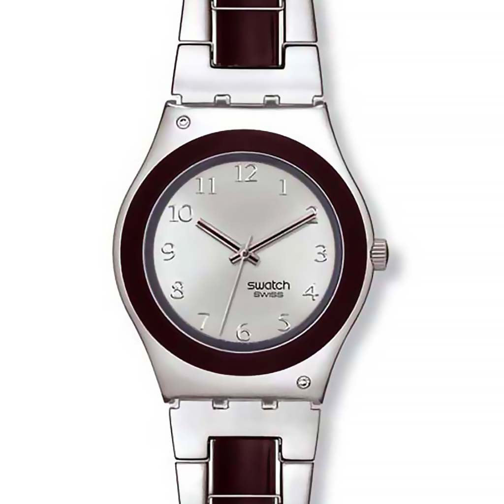 Swatch Irony Medium Black Balance YLS150G