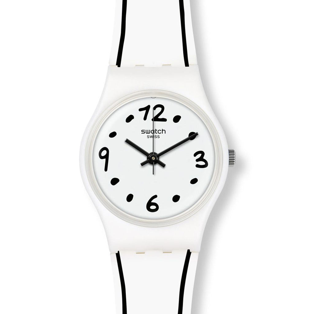 Swatch Lady Black Border LW162