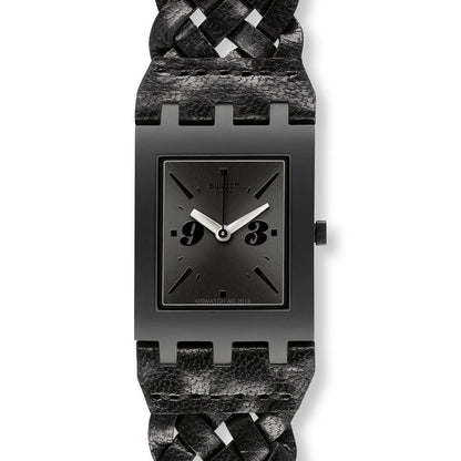 Swatch Square Black Braid SUBB124