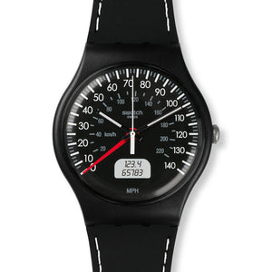 Swatch New Gent Black Brake SUOB117