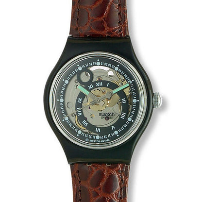 Swatch Automatik Black Circles SAB102