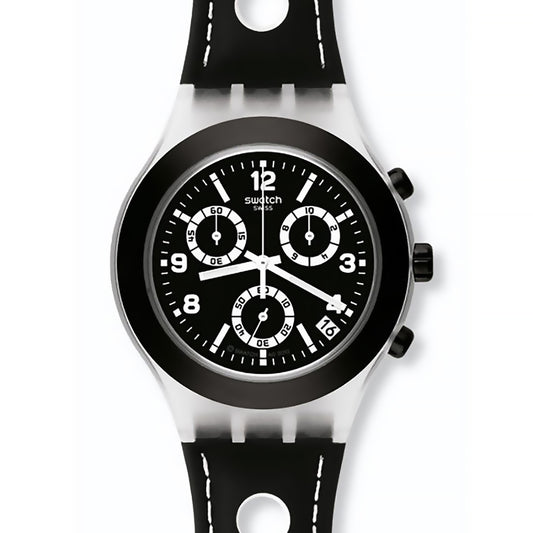 Swatch Irony Diaphane Chrono Black Cup SVCK4072