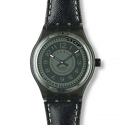 Stop Swatch Black Deco SSM101