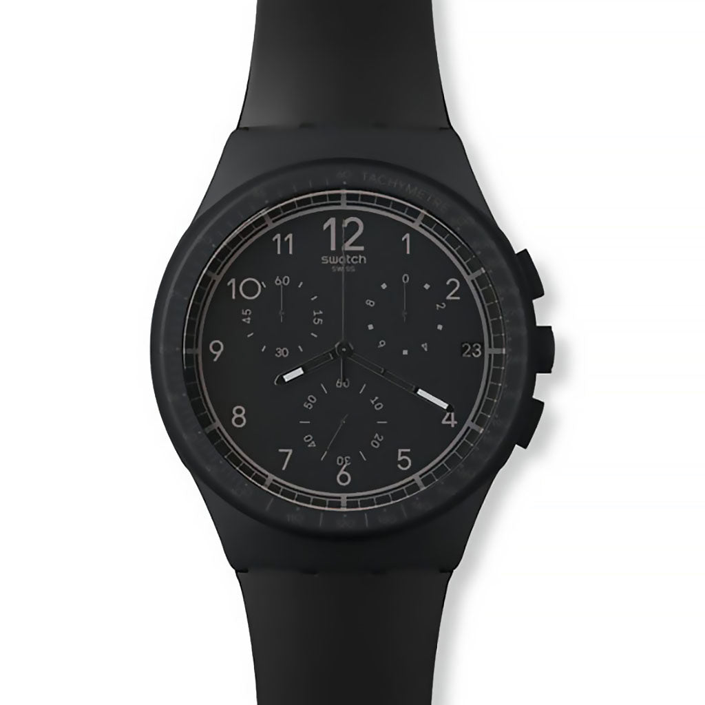 Swatch Chrono Plastic BLACK EFFICIENCY SUSB400