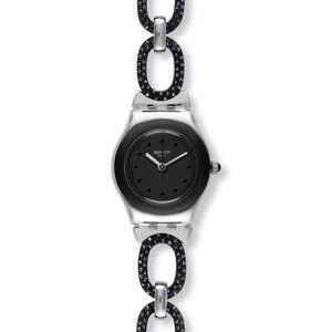 Swatch Irony Lady Black Glitter YSS293G