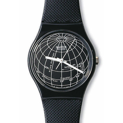 Swatch Gent Black Globe GB164