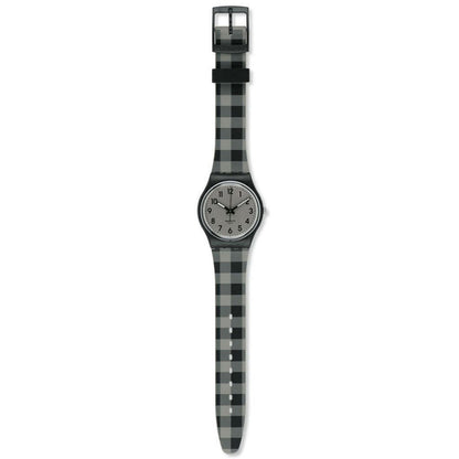 BLACK & GREY CHECKED