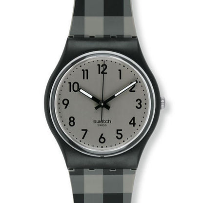 Swatch Gent BLACK & GREY CHECKED GB271