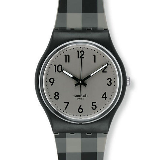 Swatch Gent BLACK & GREY CHECKED GB271