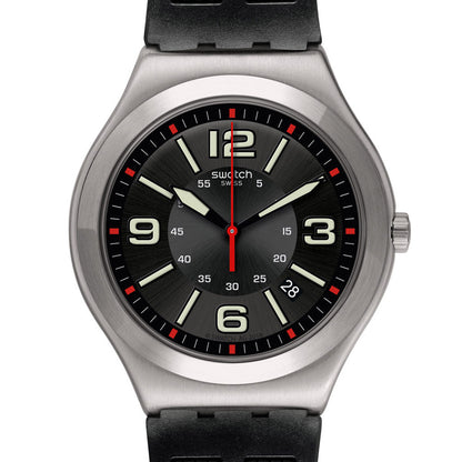 Swatch Irony Big Classic Black Grid YWS444