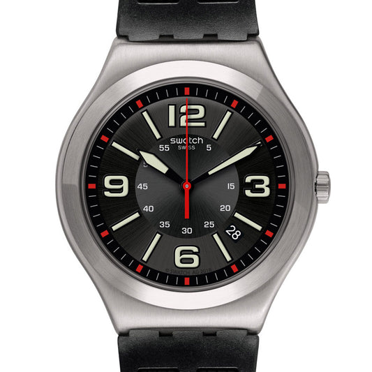 Swatch Irony Big Classic Black Grid YWS444