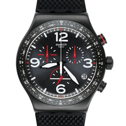 Swatch New Irony Chrono Black is Back YVB403