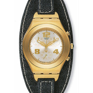 Swatch Irony Midi Chrono Black Jeans YMG100