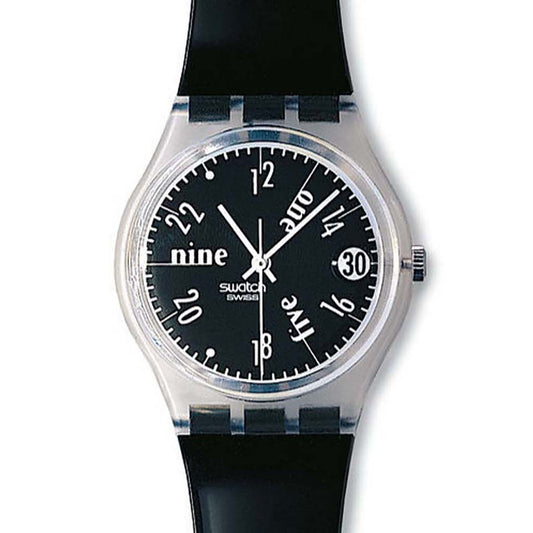 Swatch Gent Black Jet GK406