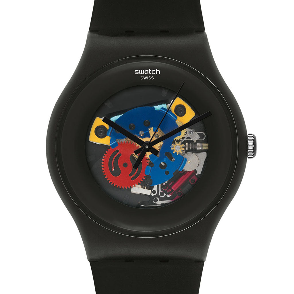 Swatch New Gent BLACK LACQUERED SUOB101