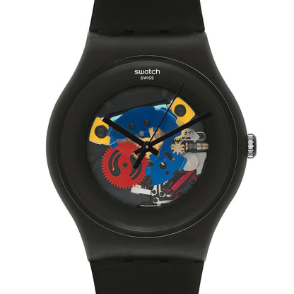 Swatch New Gent BLACK LACQUERED SUOB101
