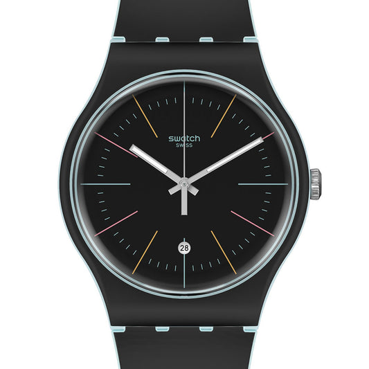 Swatch New Gent Black Layered SUOS402