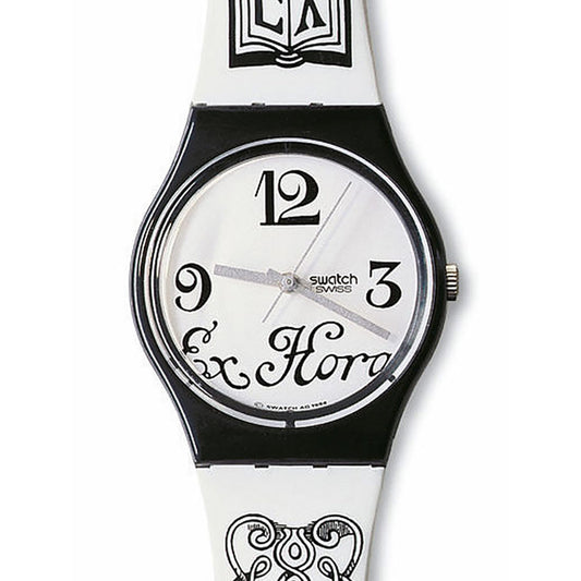 Swatch Gent  BLACK LETTER GB163