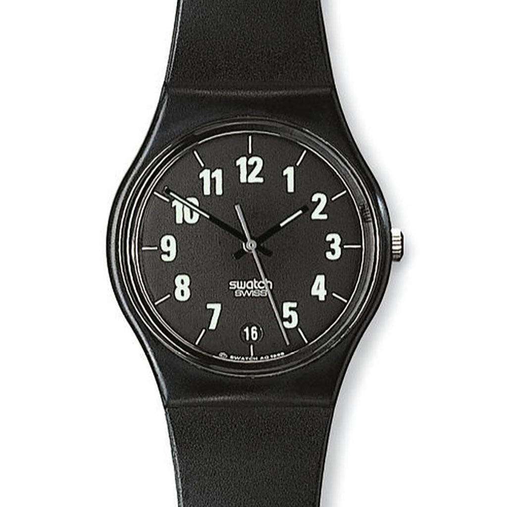 Swatch Gent Blacklit GB421