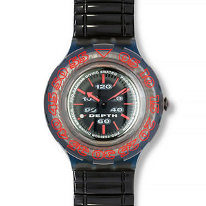 Swatch Scuba 200 Black Morgan SDM102CA/B