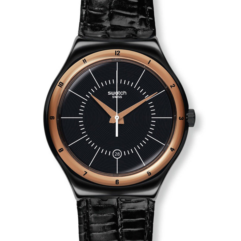 Swatch Irony Big Classic Black Nachtigall YWB403
