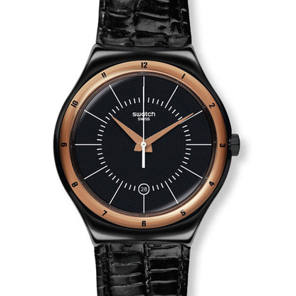 Swatch Irony Big Classic Black Nachtigall YWB403