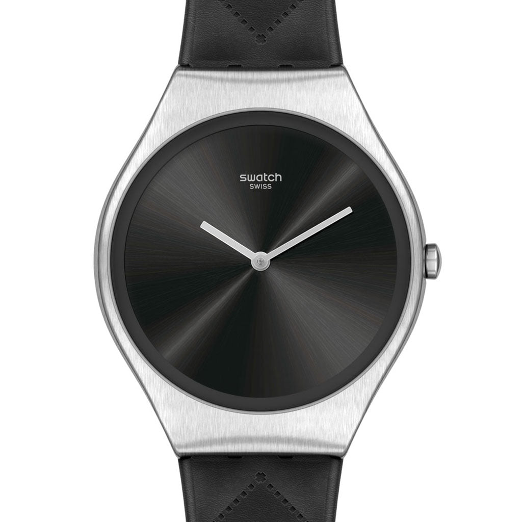 Swatch Skin Irony Black Quilted SYXS136