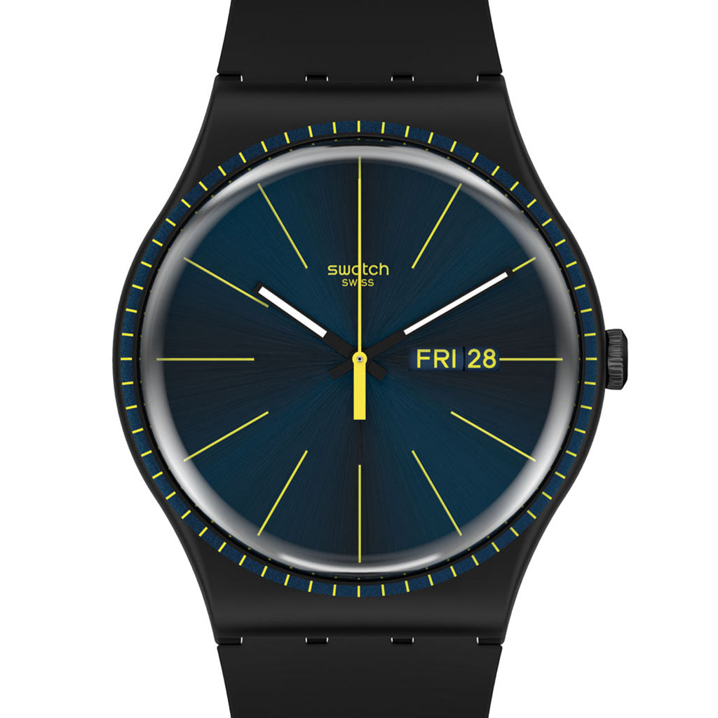 Swatch Originals New Gent Black Rails SUOB731