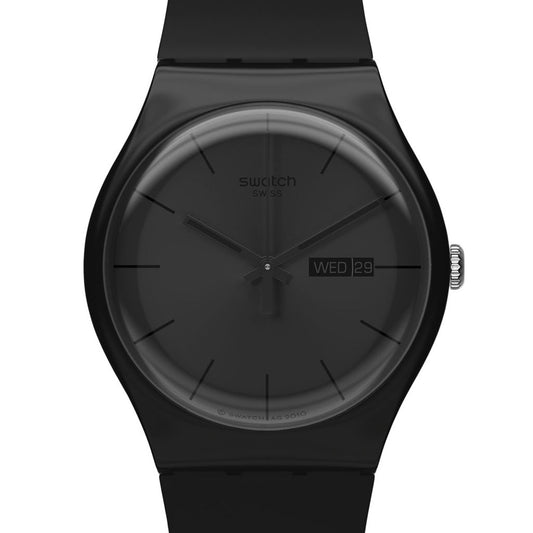 Swatch New Gent Black Rebel SUOB702