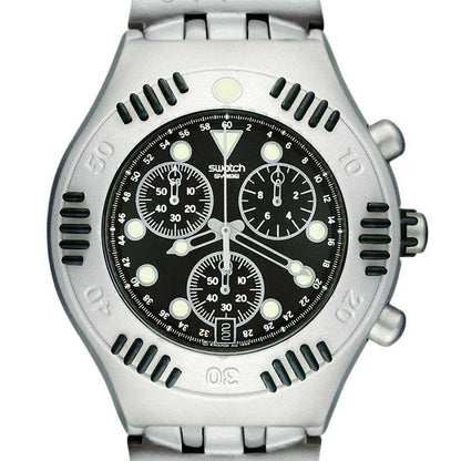 Swatch Irony Scuba 200 Chrono Black Russian YBS4000AG