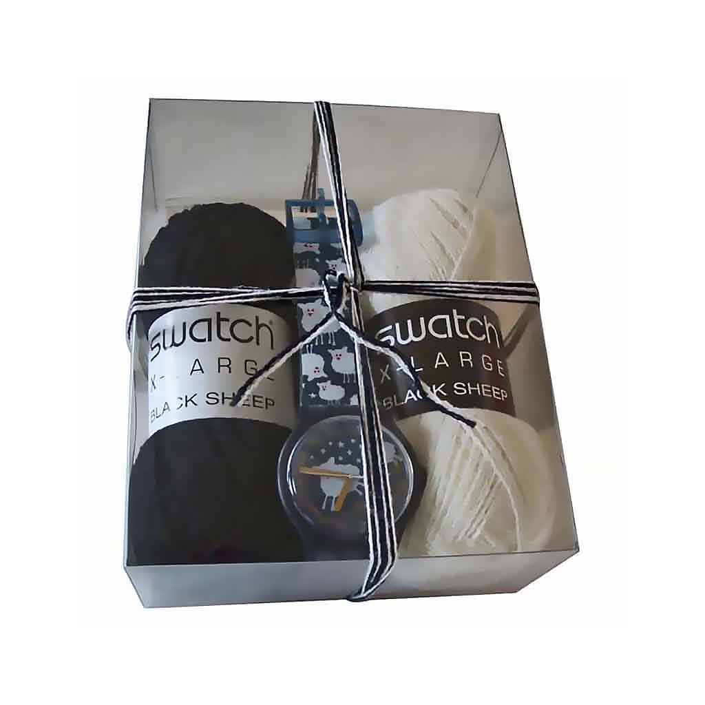 Swatch Gent XL Special BLACK SHEEP TOO WORLD MUSEUM SUDN101Pack