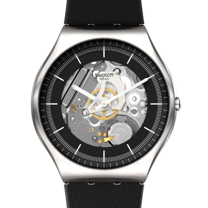 Swatch Skin Irony 42 Black Skeleton SS07S115