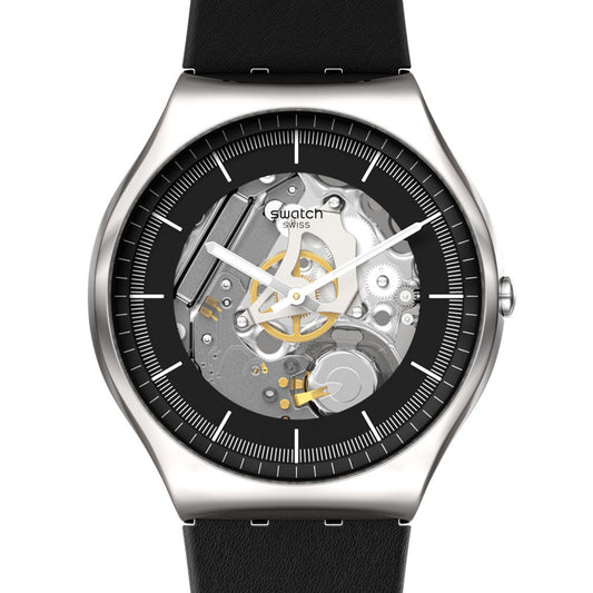 Swatch Skin Irony 42 Black Skeleton SS07S115