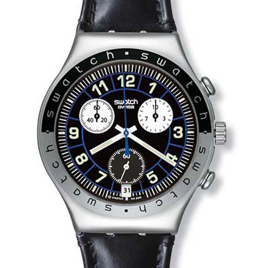 Swatch Irony Chrono Black Spy YCS447