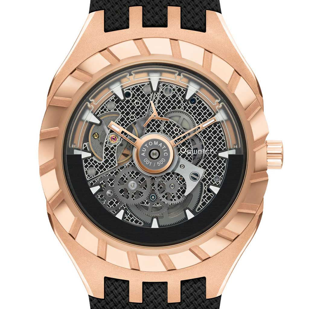 Swatch Flymagic Black Suspense Set YHG100S