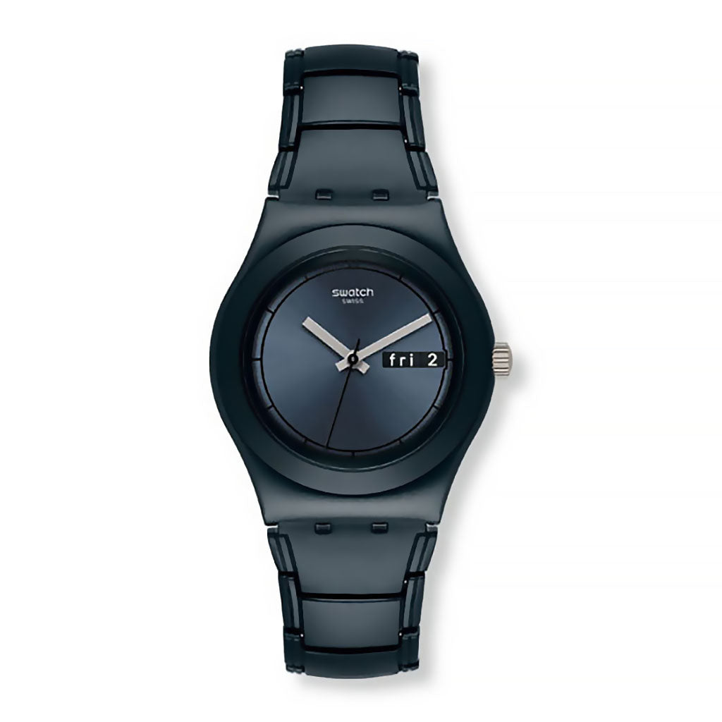 Swatch Irony Medium BLACK THOUGHT YLB7000AG