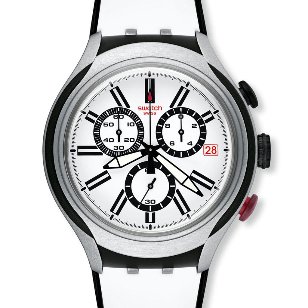 Swatch Irony XLite Chrono Black Wheel YYS4005