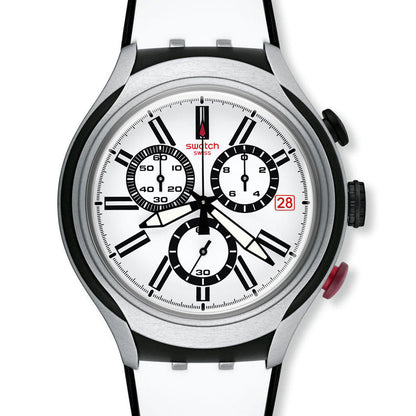 Swatch Irony XLite Chrono Black Wheel YYS4005