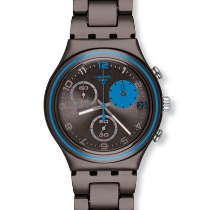 Swatch Irony Chrono Blauer Fleck YCM4003AG