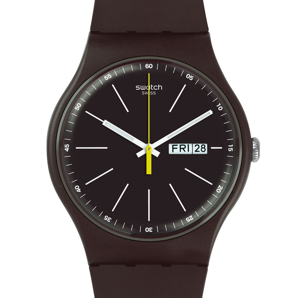 Swatch New Gent Blue Browny SUOC704