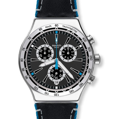 Swatch New Irony Chrono Blue Details YVS442