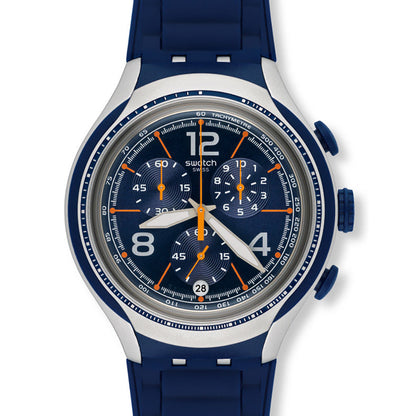 Swatch Irony XLite Chrono Blue Face YYS4015
