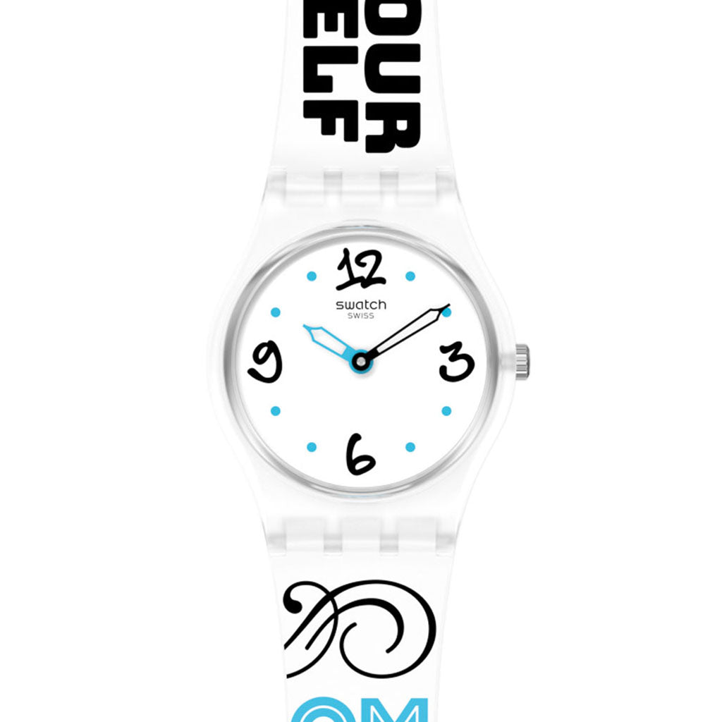 Swatch Lady #BlueFeather LW171