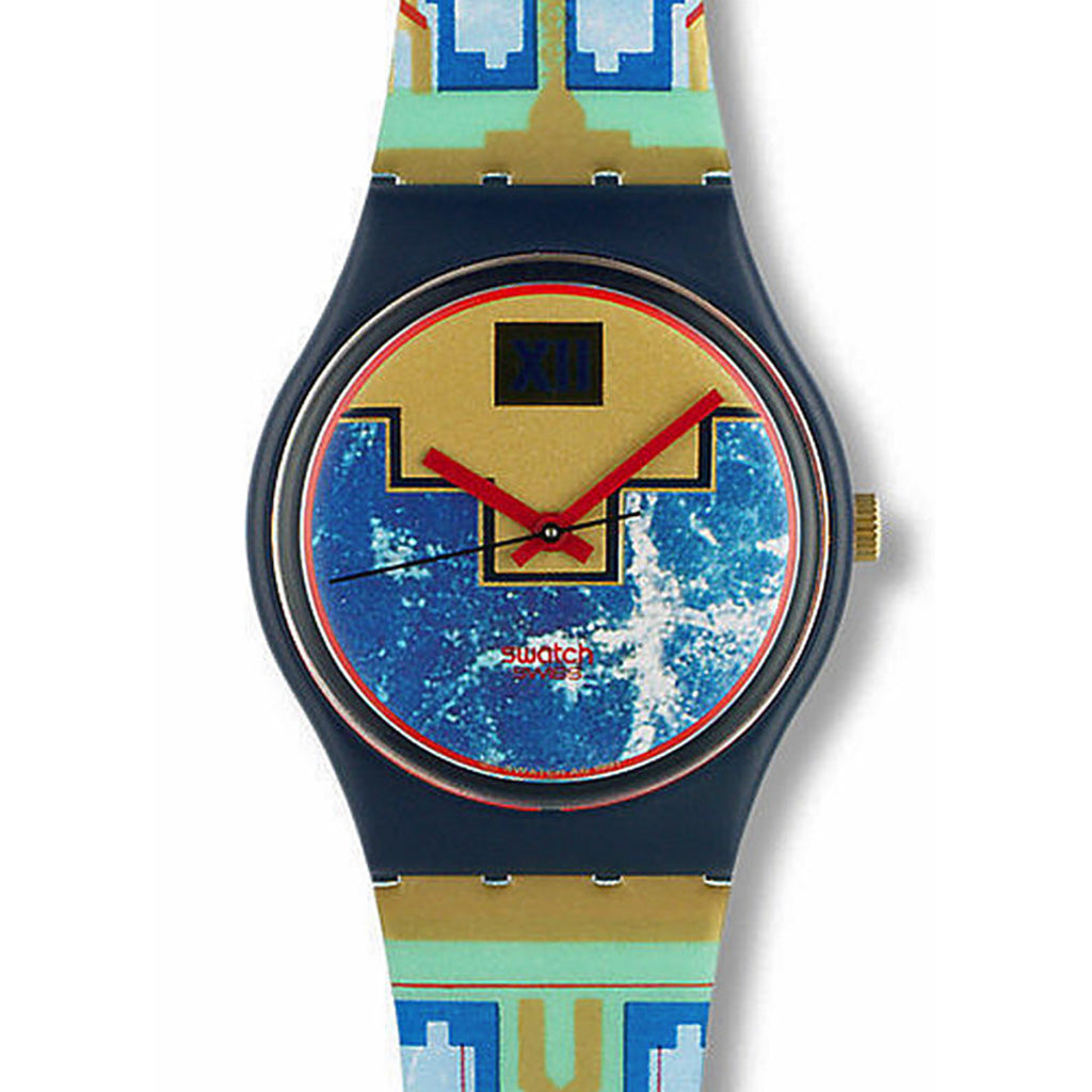 Swatch Gent Blue Flamingo GN114