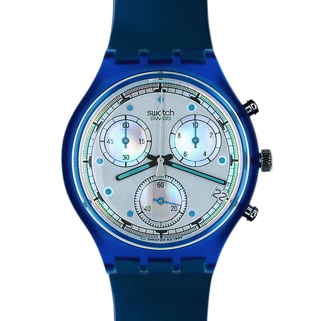 Swatch Chrono Blue Frame SCN401C