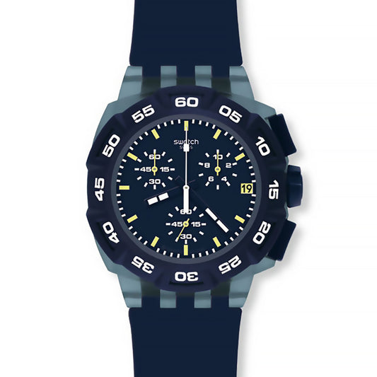 Swatch New Plastic Chrono BLUE HERO SUIN402
