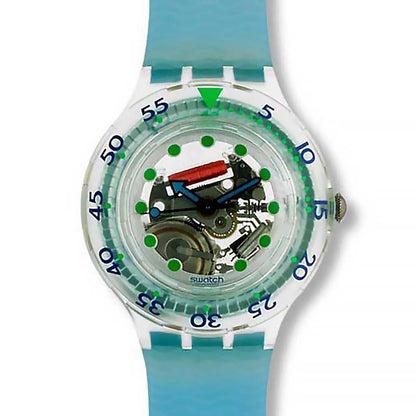 Swatch Scuba 200 BLUE ICE SDK107