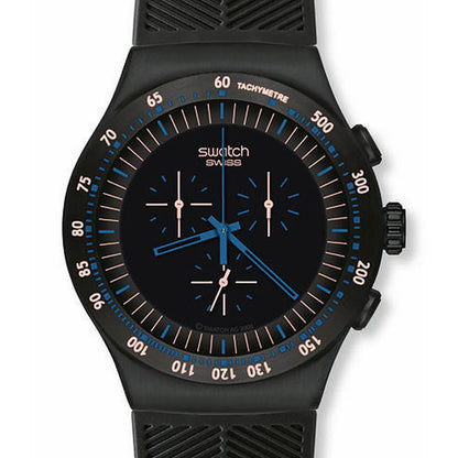 Swatch Irony The Chrono Blue in Dark YOB103